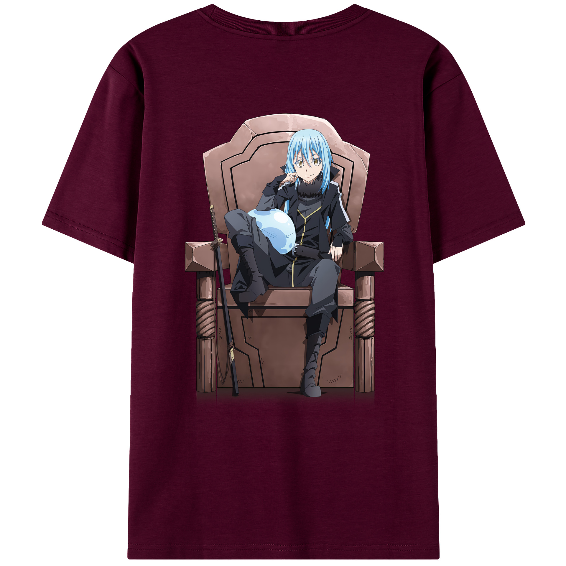 （画像用） 転スラ Regarding Reincarnated to Slime レディース半袖Tシャツ(バックプリント)